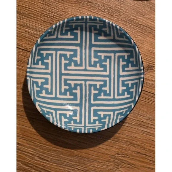 Williams Sonoma Geometric‎ Bowls Set of 4 Red Orange Blue Green - Picture 6 of 12